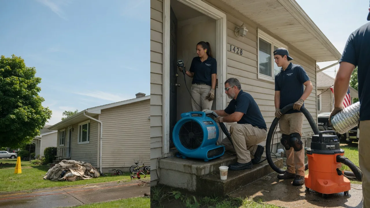 Water Damage Restoration in Bellaire, OH near me